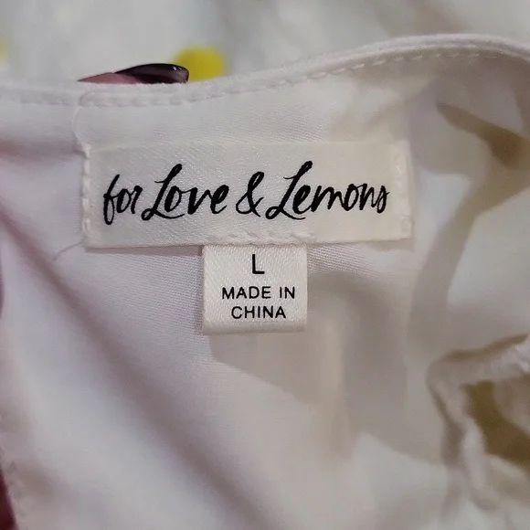 For Love & Lemons Claude Mini Dress - Picture 13 of 16